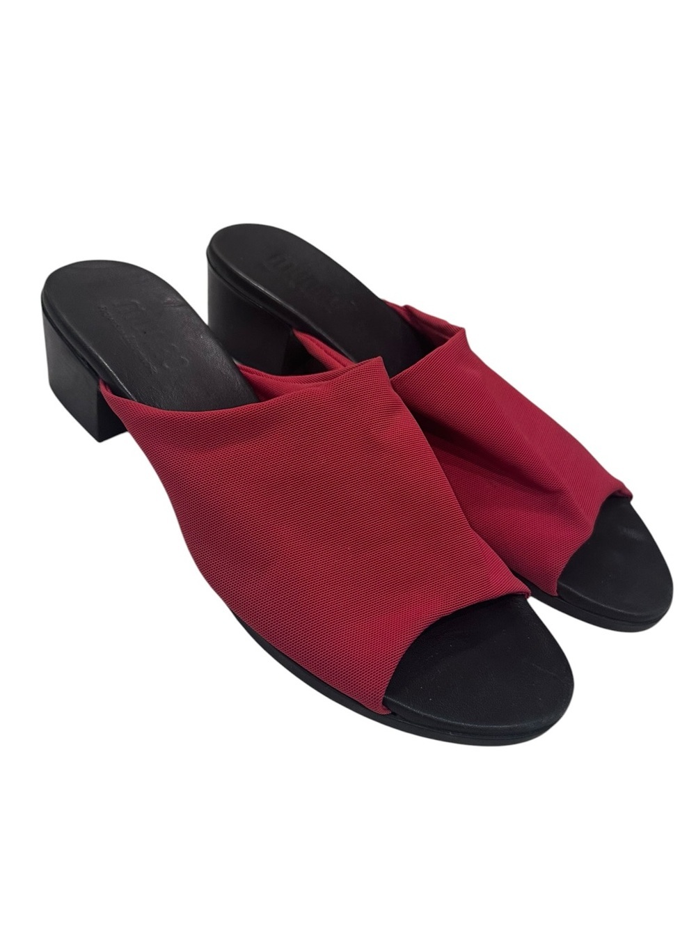 Munro Beth - Valentino's Comfort Slip On Mules Shoes Red Size 10M